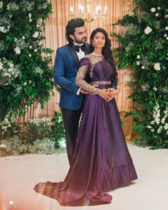Keerthi Pandian Instagram - 🕺🏻💃🏾 

Ashok Selvan
Suit @vivekkarunakaran_official 

Keerthi Pandian
Dress @maisontai 
MUAH @vurvesalon @danam_mua 

#AshoKee🔥