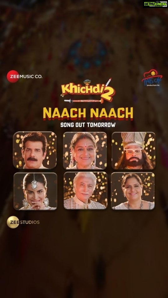 Kirti Kulhari Instagram - Just one day to go before our song Naach Naach is out! Are you ready to groove? #NaachNaach teaser out now. #Khicdhi2 #Khicdhi2InCinemas #Khicdhi2ThisDiwali #SupriyaPathak @iamkirtikulhari @actor_rajivmehta @desaianang @vandanapathak26 @aatishkapadia @farahkhankunder @anantvidhaat @actorpareshganatra @kikusharda @pratikgandhiofficial @ganeshacharyaa #RajuSingh @chirantannbhatt @manojyadavwrites @florasaini @reyaanshvirchadha @das_swati_das @harryjoshactor @khichdithemovie @hatsoffproduction @zeestudiosofficial @zeemusiccompany