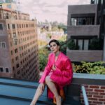 Kirti Kulhari Instagram – #gulabo in #nyc #newyorkcity 

Thank u team for putting this gorgeous look together in a short period .. means a lot to me ❤️ 

@redbisonproductions @sachislifemovie @silk_angels @thescientistfilmmaker @villas.bambroo @mulberry_media @patelneerja 

Styling : @sandeepravi89
Outfit: @maisontai
Photographer: @swapniljunjare
Rings: @shoppaksha
Makeup: @rachna.mua
Hair: @vanitysisters.t
Shoes: @michaelkors 

#highfashion #streetstyle #newyorkfashion 
#pink #indianfabric #silk #sachislife