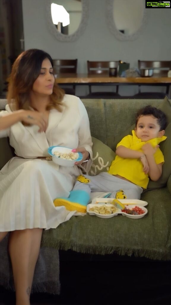 Kishwer Merchant Instagram - You all know how much Nirvair loves to eat makhanas. But as my darling boy grows up, I need to ensure that he’s getting all the essential nutrients in his body. But you know what? Just healthy food is not enough, it’s important to serve the food in completely hygienic dishes. That’s why I trust the Bosch Dishwasher, which cleans the dishes at 70℃ and kills 99.9% of germs, making every meal completely safe and healthy. To all the mothers out there, remember, #SafeIsTheNewClean and the Bosch Dishwasher is an absolute must-have in your kitchens. Get yours now Let me know in the comments below the healthy recipe you use for your baby’s snacks. #SafelsTheNewClean #BoschHomeAppliances #HomeAppliances #Dishwasher #Hygiene @boschhomein