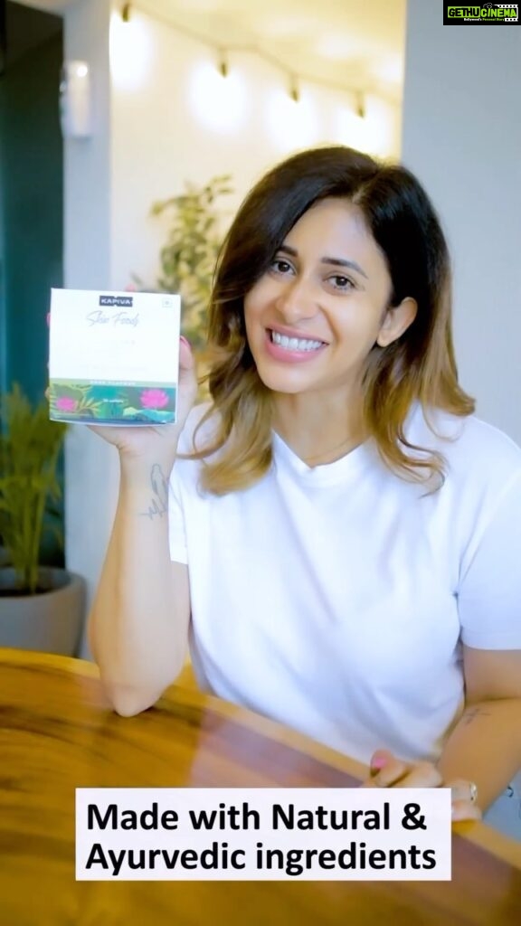 Kishwer Merchant Instagram - Elevate your skincare routine with @kapiva_official skin foods glow mix! 🌟✨ Featuring the goodness of Ayurvedic ingredients like Rose, Pomegranate, Shatavari, Mulethi, Amla, Aloe Vera, and 11+ ayurvedic herbs, this powerful blend promotes collagen, hyaluronic acid, and glutathione in your skin NATURALLY! 💆‍♀️🌿 ✅ 100% Natural, Safe to Consume ✅ Chemical & Preservative Free ✅ No added sugar ✅ Plant-based & Vegan ✅ The right food for your skin Use coupon code KISHWER15 to get additional 15% discount on www.Kapiva.in, link is in my story #skinkasahifood #skinfoods #kapiva #kapivaskinfoodsglowmix #naturalingredients #ayurvedicingredients #ayurvediclifestyle #ayurvedicproduct #ayurveda #skincare #skincaretips #collagen #skinsupplement #ayurvedicskincare #reelsinstagram #trendingaudio #trendingreels