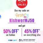 Kishwer Merchant Instagram - Guess who's been shopping smart even before the FirstCry Sale kicked off? 🛒 It's me, right here! I couldn't resist adding my favorite products to my cart in advance to make sure I grab them at the best prices. ✨ I've had my eye on the Babyhug Tent Print T-Shirt & Dungaree Set, and I couldn't resist adding it to my cart, the cute prints and vibrant color combinations make it a must-have for the summer season. 🌞 And guess what? By becoming a FirstCry Club Member, you can unlock even greater savings like FREE shipping, up to 10% extra discount, cash benefits and early access to the most exciting sale events.! 💕🛒 Don't miss out on your favorite products at amazing prices. Use KishwerMJ50 to get 50% off on Fashion & 45% off on everything else ! Hurry before stocks run out!📢 #MomOfAllSales23 #MOAS23BestOfFashion #MOASJuly23 #MOAS23 #Firstcryfashion #FussNowAtFirstcry #FirstcryIndia #Firstcry #FirstcrySale #FirstCryForever #kids @firstcryindia