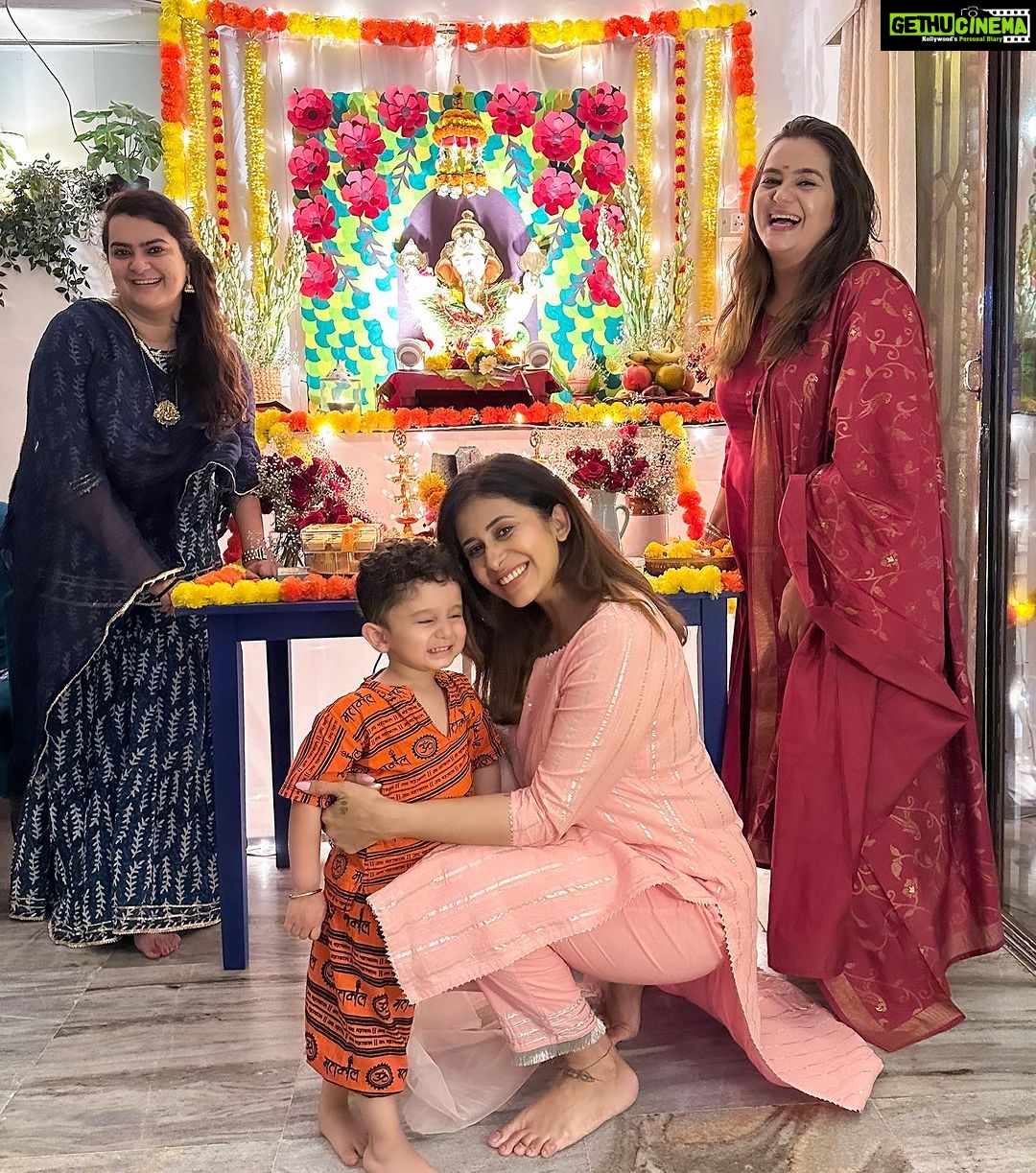 Kishwer Merchant Instagram - Gannu Bappa 🌷