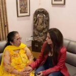 Krishika Lulla Instagram – When I asked mommy to thank everyone , where ever I go ,when my friends appreciate my mom …. I do feel overwhelmed , blessed @demblaraju … you bring me a smile with your cuteness love you 🧿🧿🧿🧿🧿🧿#krishikalullamotherdaughterseries #krishikalulla