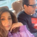 Krishika Lulla Instagram - I just love to trouble him camera shy always #justforfun #krishikalulla #trendingreels He has no clue I have posted 🙈🙈🙈🙈🙈🙈🙈🙈😀😀😀😀😀😂😂😂