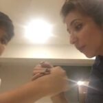 Krishika Lulla Instagram - Happy birthday to my brat @arrnavlulla …. Time flies … now a days without the kids permission you cannot post there pictures …… But this one ,is my cutest memories Wish I could post more ❤️❤️❤️❤️❤️❤️❤️❤️💖💖💖💖love you arrnav 🤗miss you 🤗 strong like his mom 😍😍😍😍😍😍😍