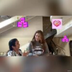 Krishika Lulla Instagram - Happiness does not depend on what you have or who you are It Solely Relies on WHAT YOU THINK 😊😊😊😊😊😊😊😊😊😊😊😊😊 Me time with my angel my mom my life 🧿🧿🧿🧿🧿🧿🧿🧿🧿❤️💕. It’s a blessing when I meet my friends and they talk about my mom , it makes me happy , coz she is my star @demblaraju