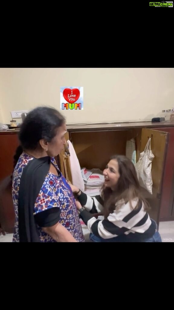 Krishika Lulla Instagram - Best time ever with my mommy ….how to make your mommy upset , they keep there stuff so neatly … seeing her shocked …. Was a lot of fun …. I did keep all the stuff back 😂😂🤗🤗🤗🧿💕🧿💕🧿💕🧿💕🧿💕🧿💕 #krishikalullamotherdaughterseries #krishikalulla #motherlove #motherdaughter #timeforprank #prankvideo #prank #motherdaughtertime