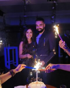 Krissann Barretto Instagram - Mr & Mrs Karamchandani🔐✨

#married #wedding #hitched #happy #soulmate #husband #wife #husbandandwife #newbeginnings #nextchapter #krissannbarretto #nathankaramchandani #nk #nkgothitched