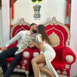 Krissann Barretto Instagram - You’re like the love of my dreams, but better. You’re real 🫠♥️ #married #husband #wife #soulmates #goals #couple #instagram #instagood #us #happy #blessed #grateful #nkgothitched #mrsk #mrandmrsk #love