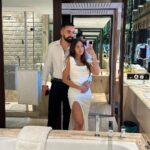 Krissann Barretto Instagram - You’re like the love of my dreams, but better. You’re real 🫠♥️ #married #husband #wife #soulmates #goals #couple #instagram #instagood #us #happy #blessed #grateful #nkgothitched #mrsk #mrandmrsk #love
