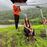 Krissann Barretto Instagram - The making of Lara ♥️ Tune in to “Fuh Se Fantasy” On @officialjiocinema My new show is out ♥️ Link in bio ♥️ @officialjiocinema @manorramapictures #new #show #actress #newshow #newwork #newproject #watchnow #blessed #girl #grateful