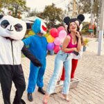 Kriti verma Instagram - When u have micky mouse, panda and doraemon on set 📸 #kriti #kritiverma #biggboss #mtv #roadies