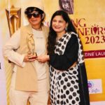 Leslie Tripathy Instagram - Manisha Ranawat attended as one of the Guests of Honour at the Growing Entrepreneurs awards 5th edition and magazine launch. The event was organised by Nidhi Pandya.The event was beautifully presented by the gorgeous and dynamic Celebrity Anchor Leslie Tripathy.