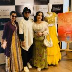 Leslie Tripathy Instagram - Karan Johar’s @tyaanijewellery and Fashion designer @brindas_official Anju Modi’s united for a wonderful fashion, antique jewellery event. Thank you Anju Modi @leslietripathy26 for inviting. Best wishes to @manish_jagwani_ @marketingcouch #tyaani #rockyaurranikipremkahani #karanjohar @sajida3842