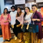 Leslie Tripathy Instagram - Karan Johar’s @tyaanijewellery and Fashion designer @brindas_official Anju Modi’s united for a wonderful fashion, antique jewellery event. Thank you Anju Modi @leslietripathy26 for inviting. Best wishes to @manish_jagwani_ @marketingcouch #tyaani #rockyaurranikipremkahani #karanjohar @sajida3842
