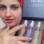Leslie Tripathy Instagram – Mesmerise the world with @reneeofficial premium fragrances Mumbai, Maharashtra