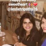 Leslie Tripathy Instagram – Kuchh rishte aise hote hai jo hamesha dil ke kuchh zyada hi kareeb hote hai..Aisi hi hamari friendship, tu hai Liz @leslietripathy26 💕 …. Aur yeh lifetime rahegi… Love you a lot Girl…Wishing you The Bestest of Bestest in Life… HAPPY BIRTHDAY Sweets 🎂 🍰 😋 💗 😘 Somewhere On Earth :)