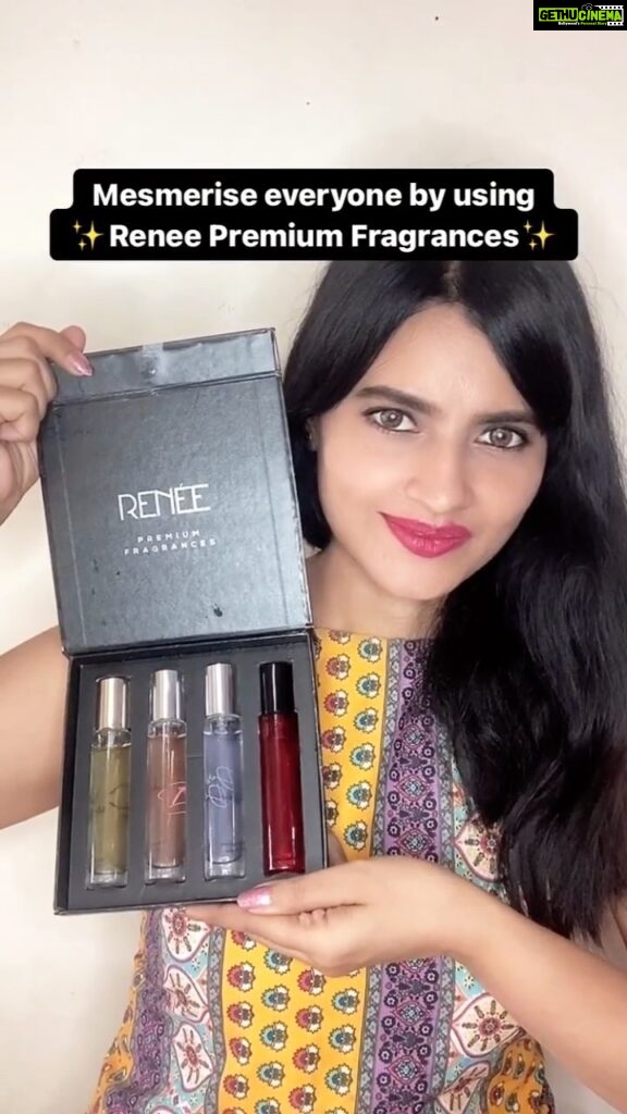 Leslie Tripathy Instagram - Cast a new spell everyday with @reneeofficial RENEE Perfume Combo with premium & long lasting fragrances. Use Code: LESLIESO10 to get 10% off on www.reneecosmetics.in #ReneeCosmetics #ReneeEveryday #fragrance #longlasting #Reneeperfume #premiumperfume #ad Mumbai, Maharashtra
