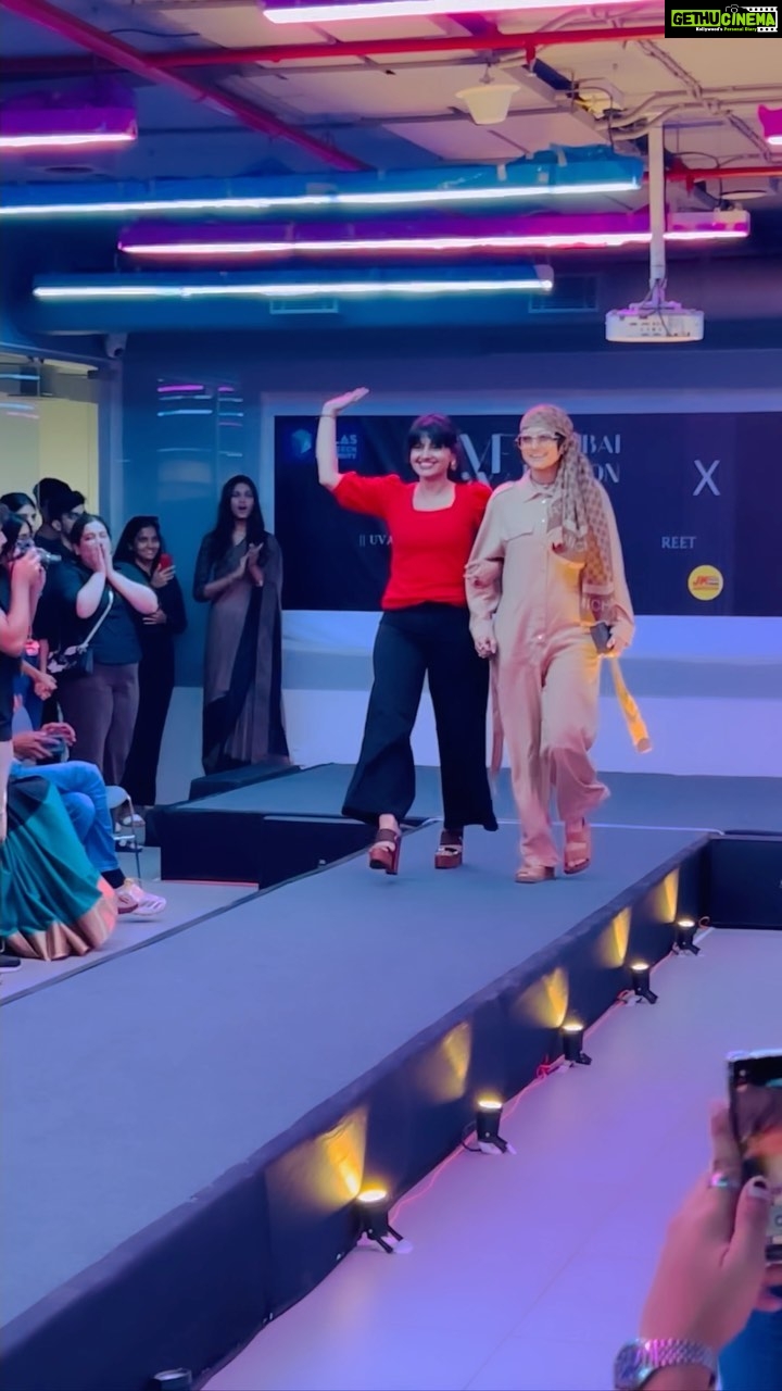 Leslie Tripathy Instagram - Beautiful song by punjabi singer @shankar.sunam grateful to @filmmakermanisharanawat @atlasskilltechuniversity for invite Videos shot by @prabhusolanki104 @prabhusolanki78 Mumbai, Maharashtra