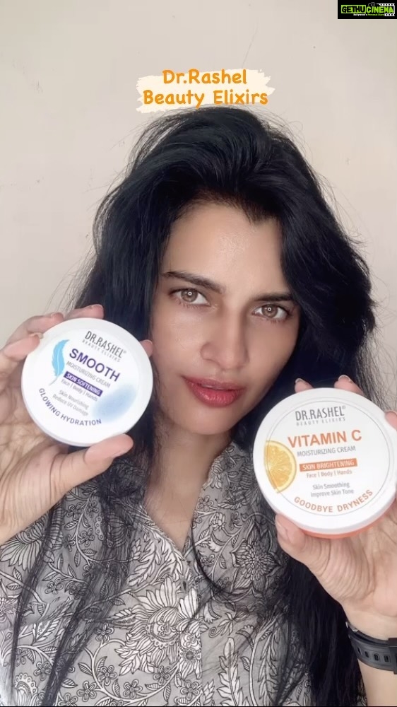 Leslie Tripathy Instagram - @dr.rashel.in Dr.Rashel Beauty Elixirs Vitamin C Moisturising Cream Skin Brightening Goodbye dryness Face | body | hands Skin smoothing Improve skin tone Smooth Moisturising Cream Skin Softening Face | Body | Hands Skin Nourishing Reduce UV Damage Glowing Hydration #drrashel #drrashelskincare #drrashelskincareindia #lifeisbeyoutiful #moisturizingcream Mumbai, Maharashtra
