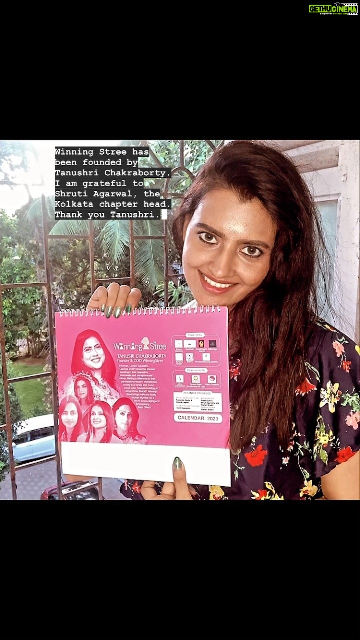 Leslie Tripathy Instagram - Thank u @winningstree founder @tanushreemajum for featuring me in #juneedition of your wonderful calendar my #birthdaymonth #juneborn #reelsindia #reelsinstagram #reelsvideo #reelsviral #reelsinsta #leslietripathy Mumbai, Maharashtra