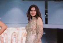 Leslie Tripathy Instagram - June is my birthday month. I am so happy June is here💕 Happy June to you my dearies from #juneborn #june26 💕 PS- lovely designer outfit by @aatarahindia by designer @jagrrutivikam