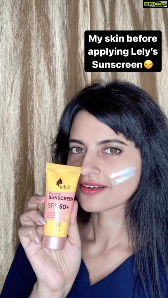 Leslie Tripathy Instagram - #ad @lelysgroominghub best #sunscreen protection for my skin from uva and uvb Mumbai, Maharashtra
