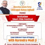 Leslie Tripathy Instagram – I am Anchoring and co- organising BJP event today #modi at 9 years Shortfilm festival by BJP chitrapat Natya aghadi , at #whistlingwoods #gotegaon #mumbai. Film makers and artists that had applied and got shortlisted for the #filmfestival . #housefull already Mumbai, Maharashtra
