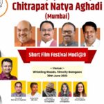 Leslie Tripathy Instagram - I am Anchoring and co- organising BJP event today #modi at 9 years Shortfilm festival by BJP chitrapat Natya aghadi , at #whistlingwoods #gotegaon #mumbai. Film makers and artists that had applied and got shortlisted for the #filmfestival . #housefull already Mumbai, Maharashtra
