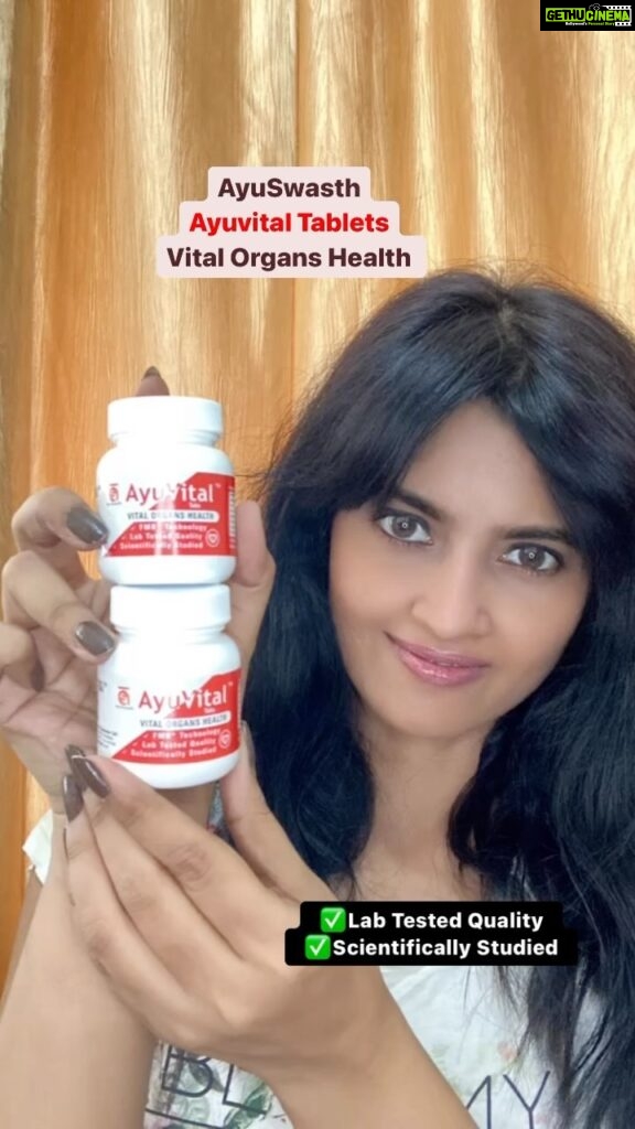 Leslie Tripathy Instagram - @ayuswasth #ad one tablet twice a day good for #liver #kidneyhealth Mumbai, Maharashtra