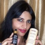 Leslie Tripathy Instagram - #ad @ozonesignature Ozone Signature Haridradya Taila Face Oil | Face Serum for Men and Women | Ideal For Anti Aging, Reduce Acne Scars, Age & Dark Spots | Enriched With Saffron, Turmeric & Lotus @ozonesignature #skincarethatworks How to Use: ● Take 4-5 drops of Haridradya Taila on your palm and apply it on your freshly cleansed face. ● Gently dab on the affected area. (Do not rub) ● Prefer to use it in your night time routine and leave it on your skin to absorb overnight.