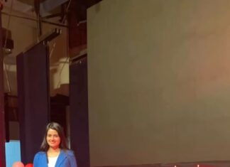 Leslie Tripathy Instagram - #Anchoring #tedx #tedtalks #dreamscometrue 🧿💯🥁 #gratitude 🙏 #thankyou #leslietripathy