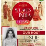 Leslie Tripathy Instagram – Here we announce our 
Wonderful host for  our show attending our Fashion runway 
#WeavesofIndia 
A fashion runway and platform to support our Indian weaves and intact the traditions of India 

Our Host 
@leslietripathy 
Actor/Talk show host / creator 

Organised by @nidhi_pandya5555

a pop up  curated to support our Indian artisian,weavers,karigars on account of our second anniversary bash of 
@thegrowingindiastore 
@nidhi_pandya5555

Do visit ….your presence will help hundreds of live artisans and karigars grow their business 
Your every purchase will help our homegrown brands grow and this Diwali 🎇🪔 let’s spread some happiness and love by uplifting small business grow 🙏😊

A warm invite to one and all ….please drop in ,buy,shop and spread some love 💞

#Nidhipandya #thegrowingindiastore #prediwaliexhibition #faahionrunway #weavesofIndia #weaversofindia #karigars #artisians #popupshow Juhu, Mumbai