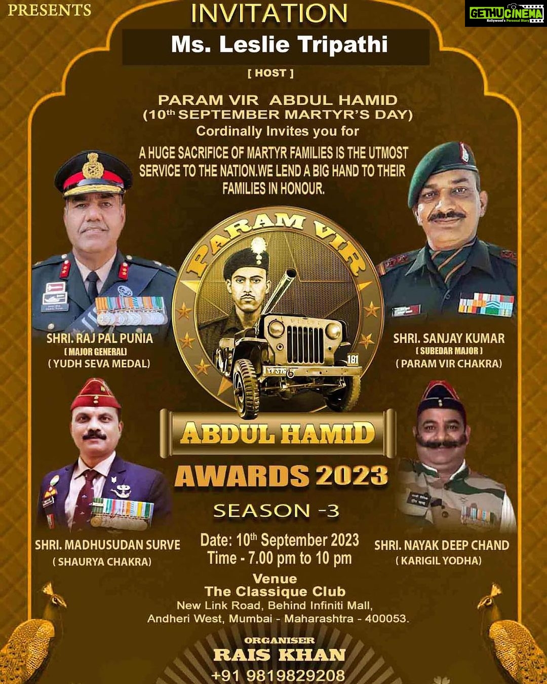 Leslie Tripathy Instagram - #anchored #paramveerchakra #abdülhamid awards #leslietripathy #jaihind 🇮🇳