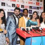 Leslie Tripathy Instagram - Our Grand show Youth Icon Indian Award show was a super duper hit, I am very happy, whatever happened, it happened because of your love and blessings.thanks for attanding👍👌💐 Mukti A Smita Thackera