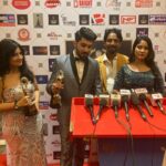 Leslie Tripathy Instagram - Thank you @azharhussaindirector @yiia_national @shibamediawprk @yiia_official @shahu8930 for award and opportunity and @sufiyankapadiaa . My Outfit by @foreverpretty.co.in Mukti A Smita Thackera