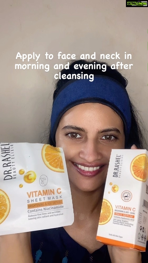 Leslie Tripathy - 7.4K Likes - @dr.rashel.in ā
Dr.Rashelās Beauty Elixir
Vitamin C Sheet Mask
Brightening & Age Defying
Contains Niacinamide
Reduces fine lines and wrinkles
Leaving skin radiant and hydrated
Leave it on for 15-20 minutes
After removing the sheet mask, you can massage the left over serum from the mask and leave it on your face or wash off according to your convenience
ā
Dr.Rashelās
Beauty Elixirs
Vitamin C
Brightening & Anti-Aging Face Serum
Contains Hyaluronic Acid
Anti-aging, brightens, reverses sun damage, fades sun spots,repair, protecting , improved skin elasticity
Suits all skin type
Safe for daily use or under make up
Apply to face and neck in morning and evening after cleansing
#vitamincserum #vitaminc #skincare #skincareroutine #glowingskin #serum #serumvitaminc #skincaretips #skincarejunkie #serumglowing #skincareproducts #antiaging #beauty #vitamin #hyauronicacid #niacinamide #vitamincskincare #vitaminccleanser #leslietripathy #sheetmask #vitc #healthyskin #vitamincrosehip #naturalskincare #vitamins #drrashels #vitamincseries