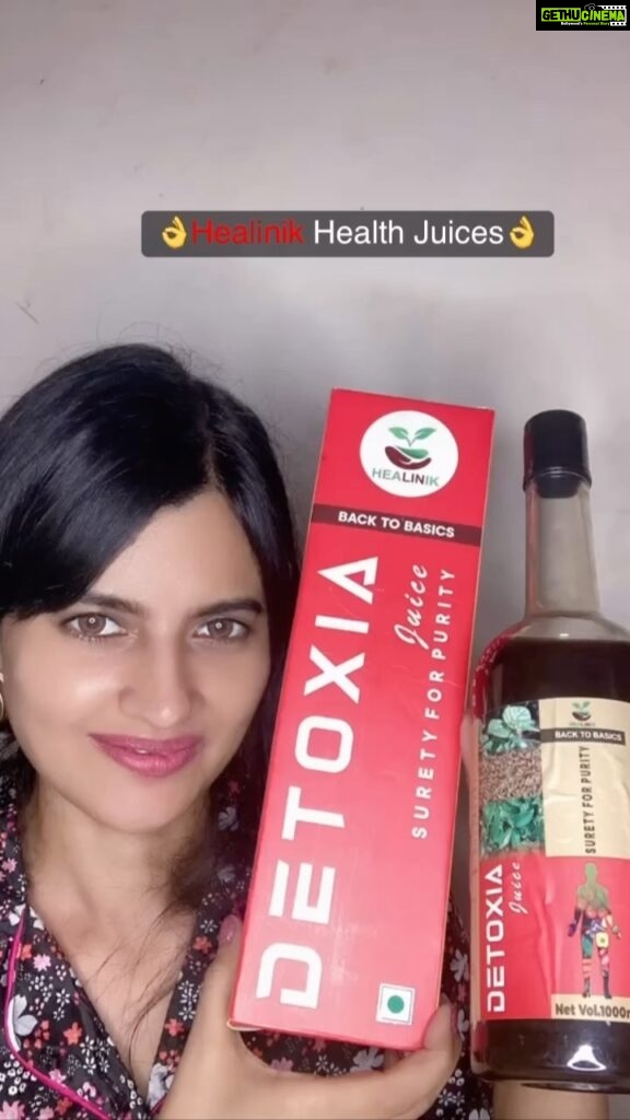 Leslie Tripathy Instagram - @healinik_wellness Ayurvedic Health juice stands as a bridge between Ancient Ayurveda wisdom and modern medicine. They use pure Ayurvedic herbs, spices that are used to alleviate various health issues ✅Drinking Detoxia by Healinik, Herbal food supplement ✅ ✅Removes harmful toxins ✅Helps in reducing body fat in natural way ✅Prevents bloating, gastritis ✅Consuming on empty stomach 1 hour before breakfast ✅Consume 2 times a day before meals ✅shake well ✅take 20-30 mL and add in warm glass of water The other helpful juices from Healinik are : ✅Liv Robusta juice✅ 🩵Used for improving ✅Appetite ✅Indigestion ✅Liver Damage ✅Liver Infection ✅Fibrous Amla✅ ✅Managing Diabetes ✅as well as Respiratory Ailments like Asthma Supports Liver Function flushing out toxins from the body ✅Helps in hair growth ✅fights Pigmentation/blemishes ✅complete nutritional drink rich in Vitamin C, Calcium, Phosphorus ✅Reduces Cholestrol ✅good function of heart 💕Iron Heart Juice💕 ✅helps in proper function of cardiovascular system ✅Reduces risk of coronary heart disease ✅controls blood pressure and heart rate ✅improves blood circulation ✅prevents burning sensation and chest discomfort ✅improves breathing, removes blockage in veins #ayurvedicmedicine #ayurvedicmedicines #bestayurvedicmedicine #ayurvedicmedicineforjointpain #breathing #ayurvedicmedicinemagic #ayurvedicmedicinecommunity #bestayurvedicmedicineforasthma #bestayurvedicmedicineforimmunity #bestayurvedicmedicineforobesity #ayurvedicmedicineforstress #ayurvedicmedicineforglowingskin #ayurvedicmedicinefordigestionproblems #ayurvedicmedicinesforalldiseases #ayurvedicmedicineforacidity #ayurvedicmedicineforgastric #ayurvedafordigestion #ayyrvedaforglowingskin #vocalforlocal #indianbrands #leslietripathy Mumbai, Maharashtra