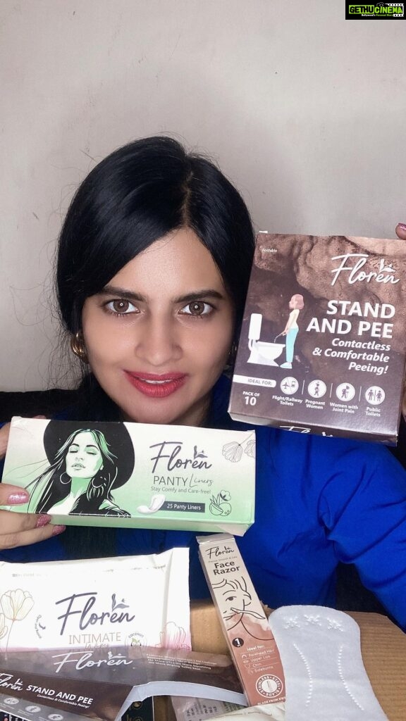 Leslie Tripathy Instagram - @florenhygiene products are essential for women and their hygiene. Floren Female hygiene products , Har Ladki ki Zarurat ✅1-Floren Stand and Pee- Carry a urination device in case you might need to go to a public toilet. For that, use Floren Stand & Pee so you do not have to get in contact with any public restroom. Useful while travelling by flights and trains. ✅2-Floren Face Razor- To get that instant glow, I use the Floren Face Razor. It gives my skin a smooth texture, eventually leading the makeup to stay on longer. ✅3-Floren Intimate Wipes- Get an extra protection with Floren Intimate Wipes. After using the washroom, it helps you clean your intimate area and leaves you with a fresh feeling. ✅4-Floren Intimate Oil- Always moisturise your Intimate areas, not with a traditional oil like coconut oil but with an oil that’s specially made for your intimate area! For that, use Floren Intimate Oil which has the nourishing properties of 11 essential oils and will also give off a subtle white rose fragrance. ✅5-Floren Panty Liners- You can wear Floren Panty Liners to have assurance against sweat and intimate area discharge.use Floren Panty liners to feel fresh and dry down there. Use code SPRING30 to get a flat 30% off on all Floren products. #femininehygiene #femininehygieneproducts #femininehygienewash #urinationdevice #standandpee #leslietripathy #femininehygieneawareness #femininehygienekits #femininehygienedrive #healthyfemininehygieneproducts #femininehygieneadvocate #theyalsodofemininehygiene #femininehygieneisnotaluxury #florenhygiene #florenforwomenhygiene #facerazor #intimatearea #oilforintimatearea #intimatewipe #viralpost #instagood #successstory #love #monopolyonfemininehygieneproducts #femininehygieneâ Mumbai, Maharashtra