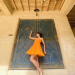 Losliya Mariyanesan Instagram - Orange all day 🍊
