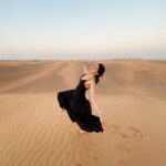 Losliya Mariyanesan Instagram – Just a girl dreaming of the desert @touronholidays 

#desertsafari🐫 #dubaidesert