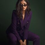 Losliya Mariyanesan Instagram - In a world full of choices, I choose me 😎 Styling @shimona_stalin Photography @navin.appu Mua @snehamnj Hair @hair_by_naemat Backdrop @mizubackdrops