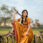 Losliya Mariyanesan Instagram – அனைவருக்கும் தித்திக்கும் பொங்கல் நல் வாழ்த்துக்கள் 🌞🫶🏻

@dhanush__photography 
@studio_l_by_lini