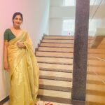 Losliya Mariyanesan Instagram - Onam 🪷 Costume @studio_l_by_lini Jewels @quillsspills