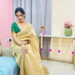 Losliya Mariyanesan Instagram - Onam 🪷 Costume @studio_l_by_lini Jewels @quillsspills