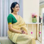 Losliya Mariyanesan Instagram - Onam 🪷 Costume @studio_l_by_lini Jewels @quillsspills