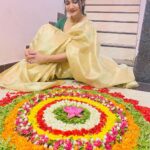 Losliya Mariyanesan Instagram - Onam 🪷 Costume @studio_l_by_lini Jewels @quillsspills