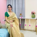 Losliya Mariyanesan Instagram - Onam 🪷 Costume @studio_l_by_lini Jewels @quillsspills