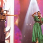 M.M. Manasi Instagram – In the moment 🥰❤️ #M3Live

📸 – @arunprasath_photography 
Stylist – @pallavi_85 
MUA – @rachelstylesmith 

@nanbanentindia @aariarujunanactor
#NanbanEntertainmentLaunch #MMManasi #MMMonissha #LiveInConcert #SisterGoals #nanbanartsandculturelaunch Chennai Trade Centre